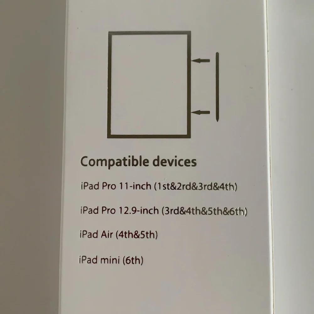 iPad pencil New. Never used  1pc